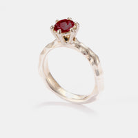 Red Love Letter ring