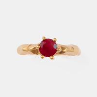 Red Love Letter ring