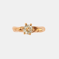 White Love Letter ring