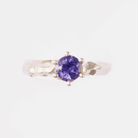 Blue Love Letter ring