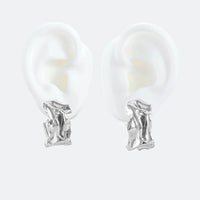 Mini Miuna Earrings Silver