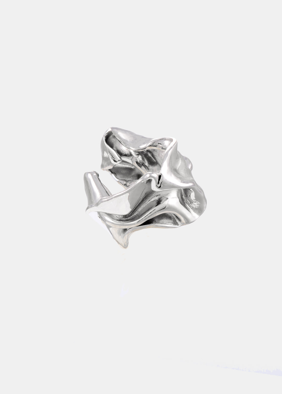silver Miuna Earcuff