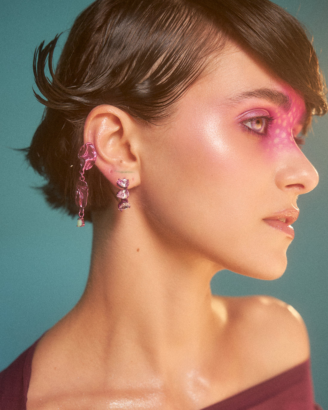 Mini Color Aita Earrings