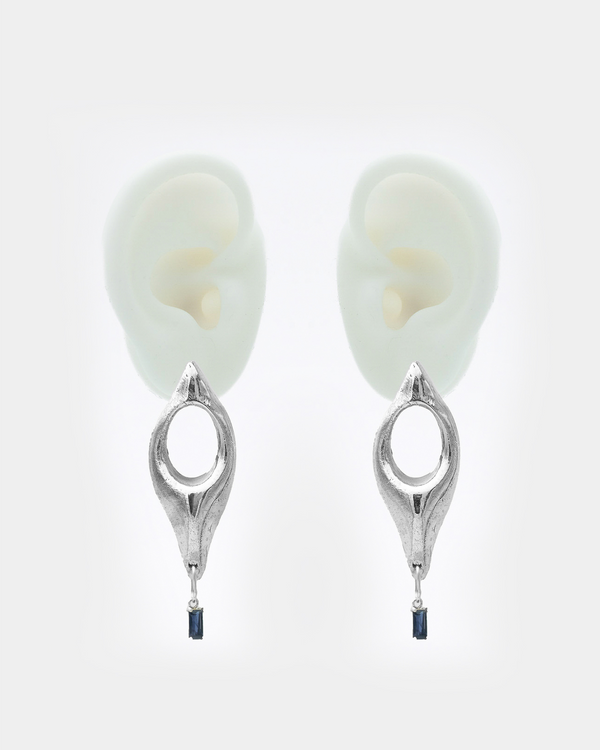 Leda Silver Earrings