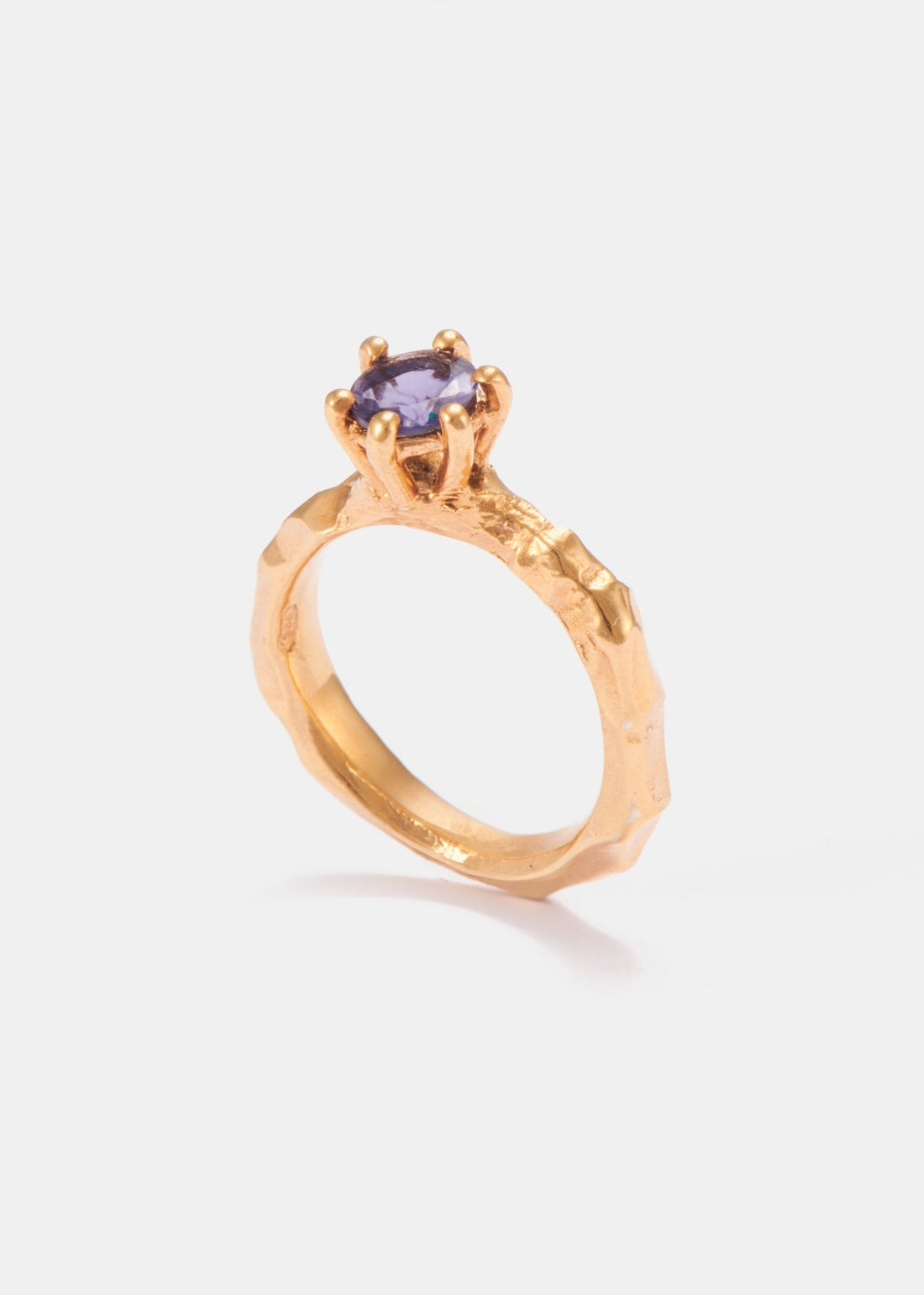 Blue Love Letter ring