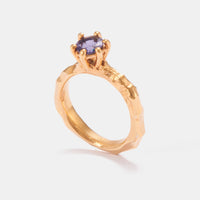 Blue Love Letter ring