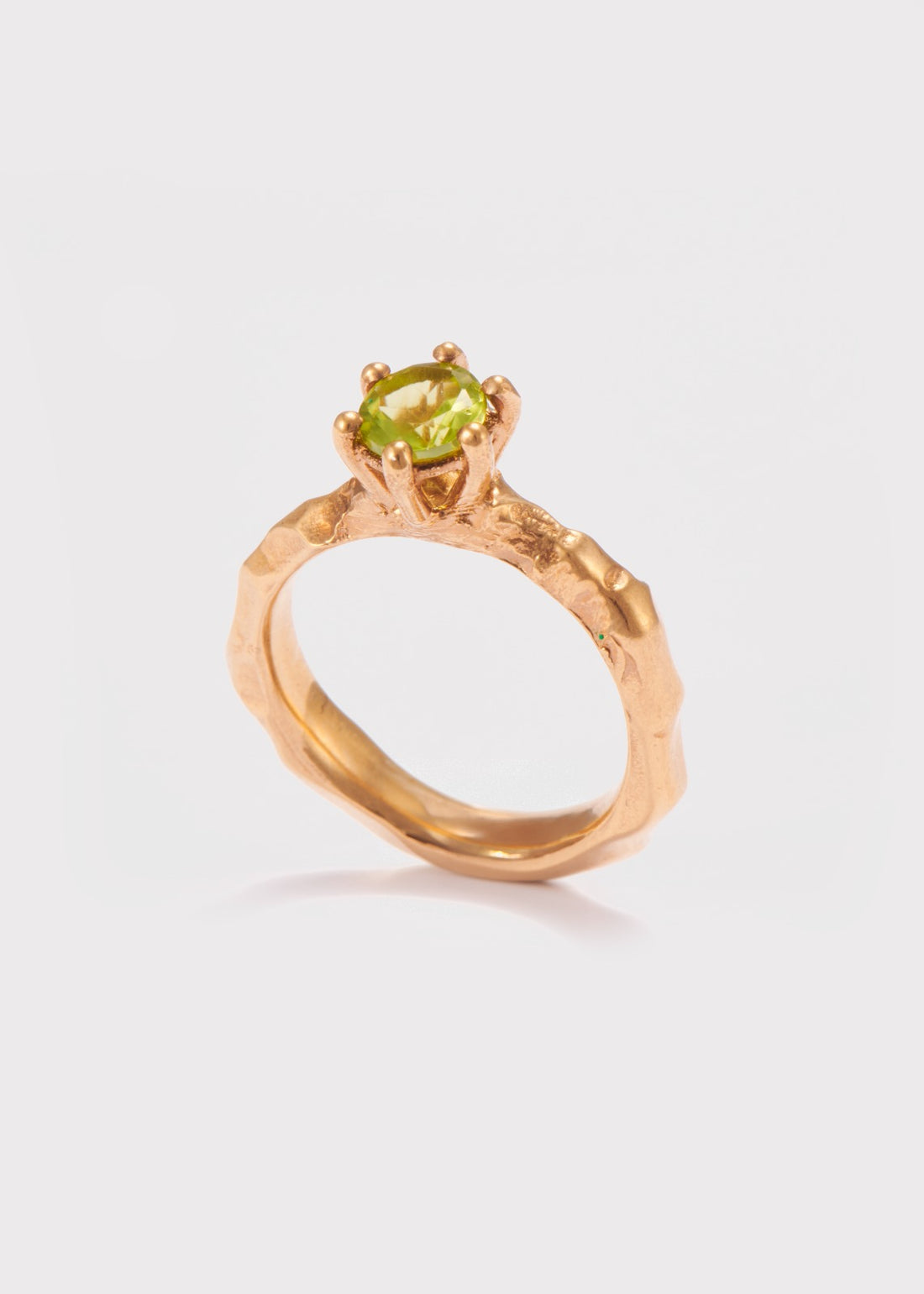 Green Love Letter ring