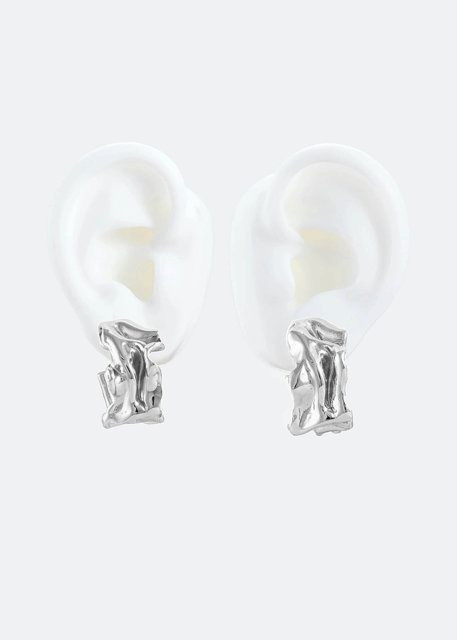 Mini Miuna Earrings Silver