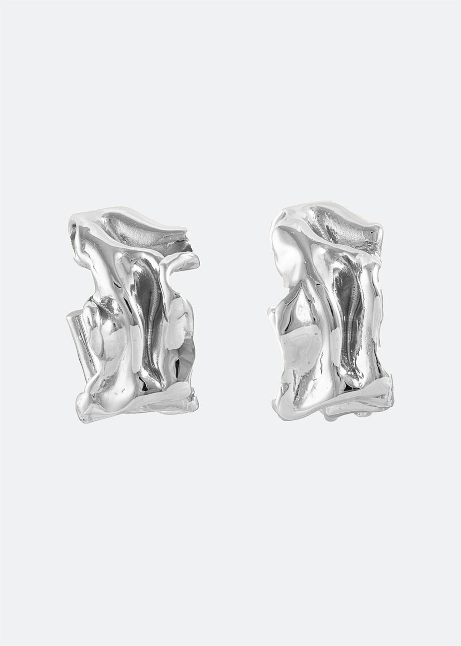 Mini Miuna Earrings Silver