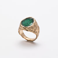 Green sigillum ring