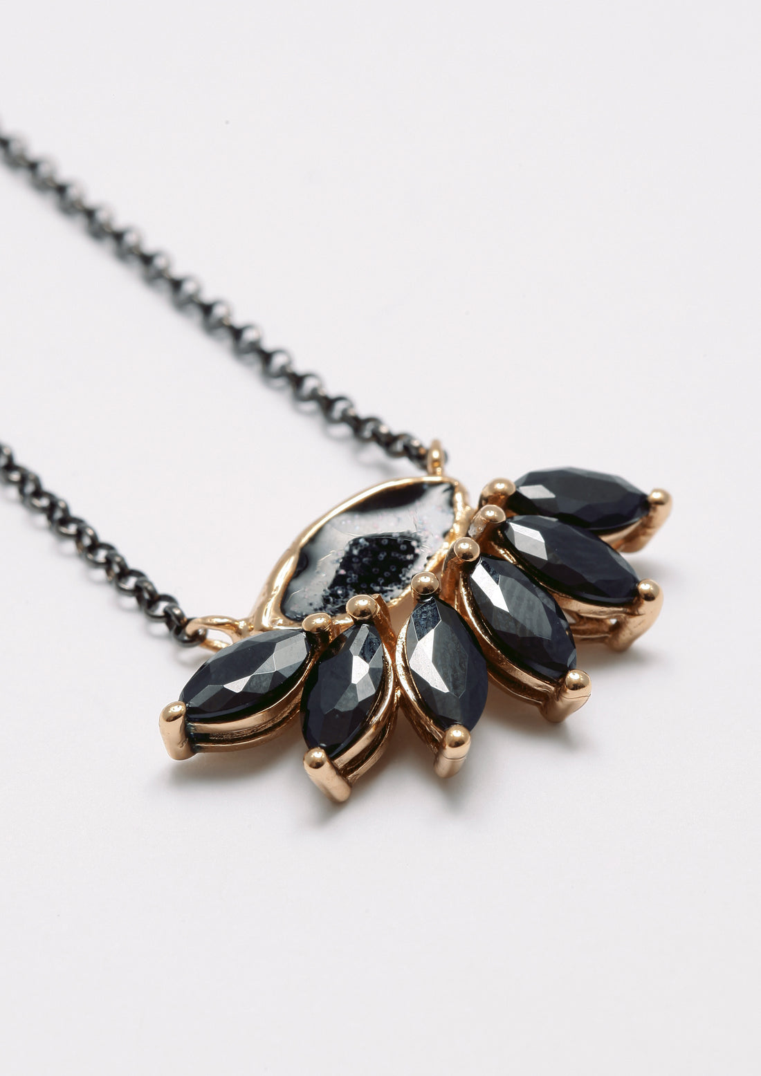 Black Ruellia necklace